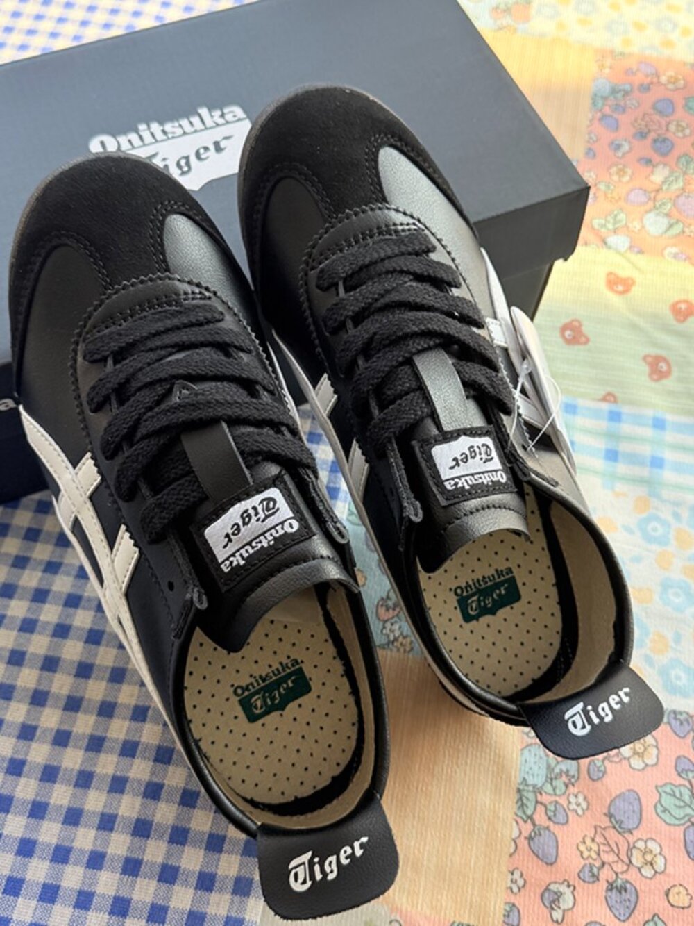 Onitsuka Tiger MEXICO 66 BLACK WHITE Low Top